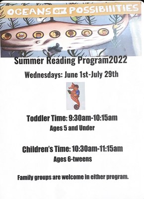 Summer Reading Program 2022